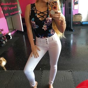 Floral body suit💓